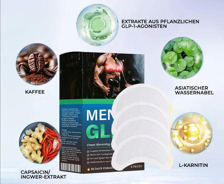 Fivfivgo® Männer GLP-1 Pflaster zum Abnehmen und zur Fettkontrolle