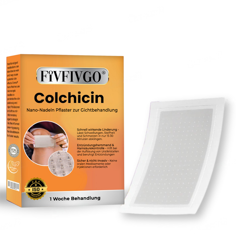 Fivfivgo® Colchicin Nano-Nadeln Pflaster zur Gichtbehandlung