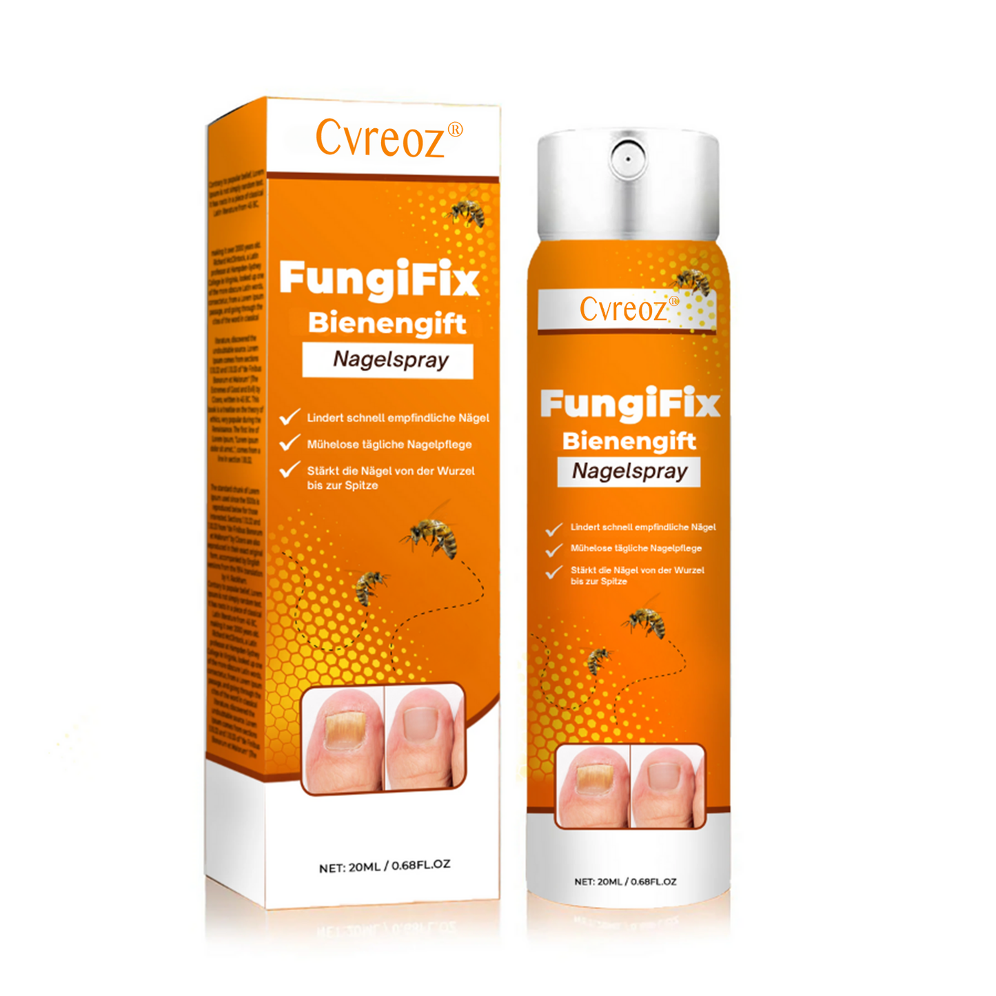 Cvreoz® FungiFix Bienengift-Nagelspray
