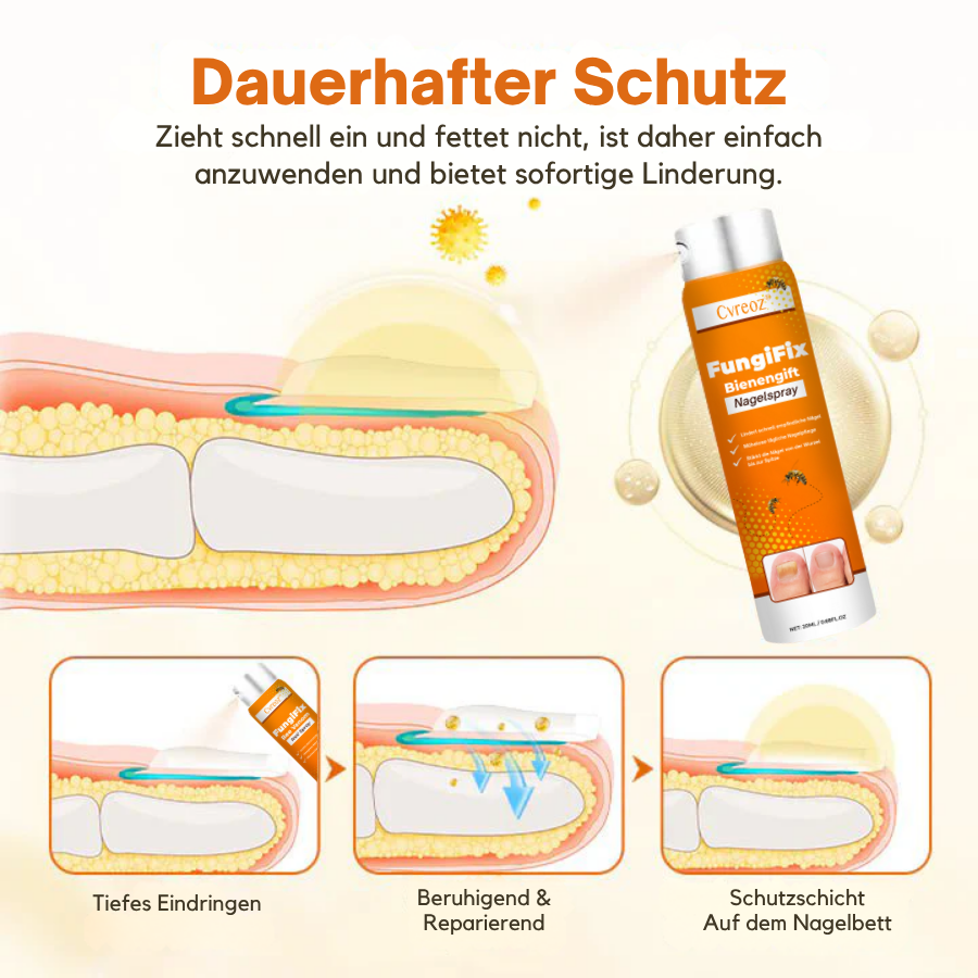 Cvreoz® FungiFix Bienengift-Nagelspray