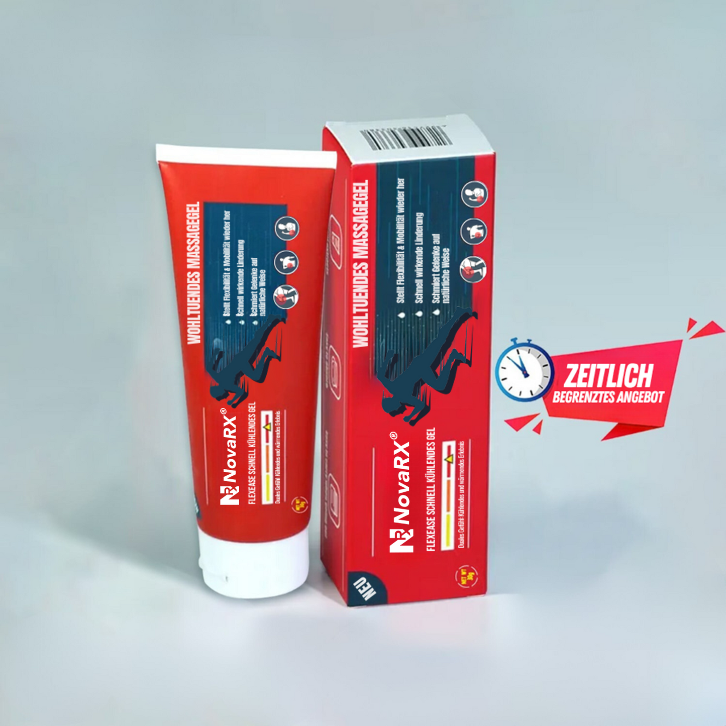 NovaRX® FlexEase Schnell kühlendes Gel