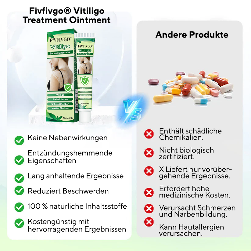 Fivfivgo® Vitiligo-Behandlungssalbe