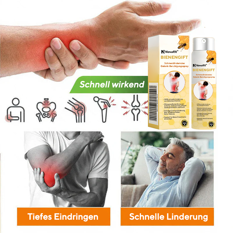 NovaRX® Bienengift SchmerzlinderndesGelenk-Beruhigungsspray