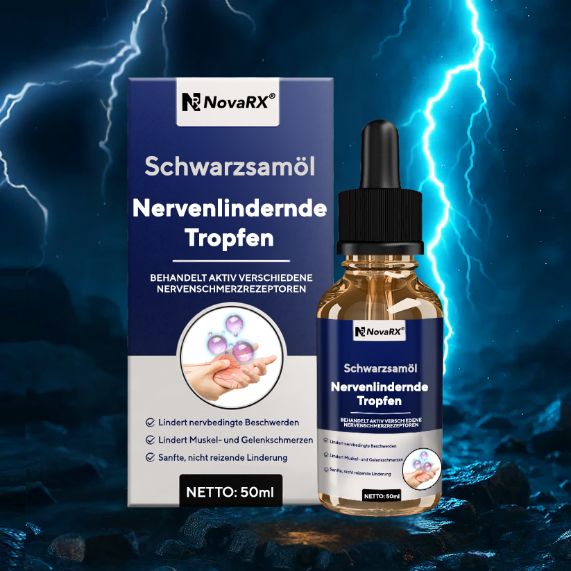 NovaRX® Schwarzsamöl Nervenlindernde Tropfen