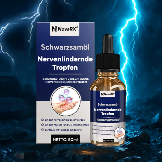 NovaRX® Schwarzsamöl Nervenlindernde Tropfen