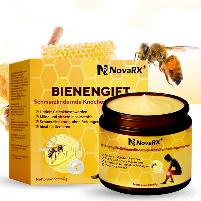 NovaRX® Bienengift-Schmerzlindernde Knochenheilungscreme