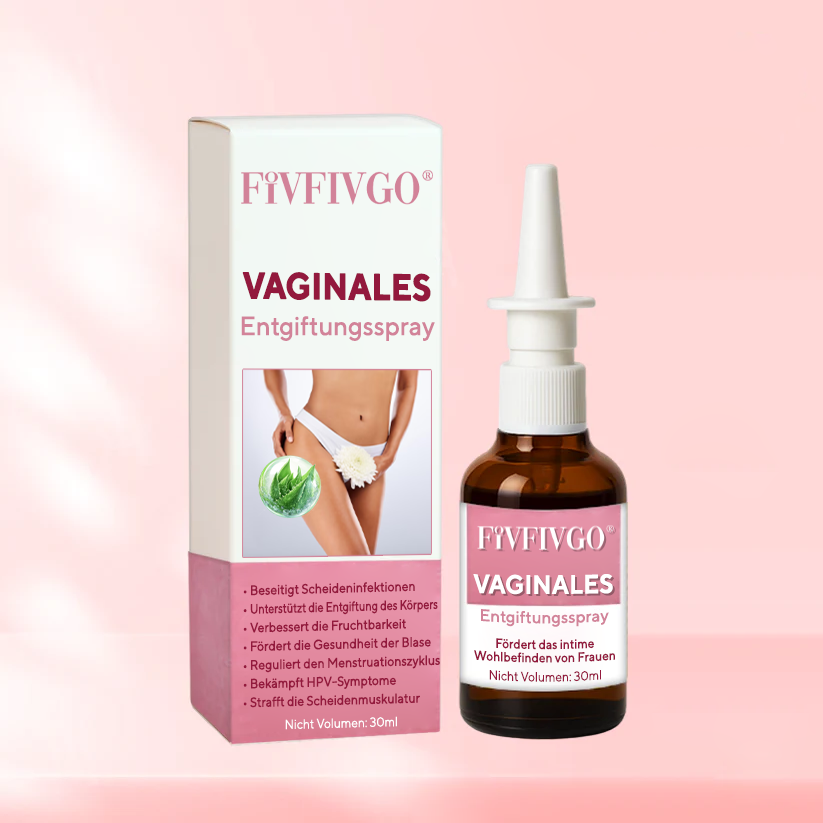 Fivfivgo® Vaginales Entgiftungsspray ✅ Nur einmal pro Woche für sichtbare Veränderungen in 7 Tagen!
