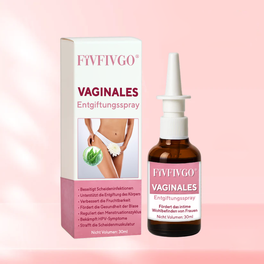 Fivfivgo® Vaginales Entgiftungsspray ✅ Nur einmal pro Woche für sichtbare Veränderungen in 7 Tagen!