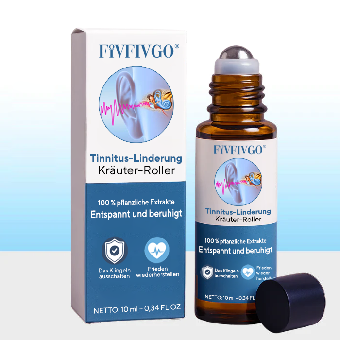 Fivfivgo® Tinnitus-Linderungs Kräuter-Roller – Weltweit bereits über 120.000 Flaschen verkauft