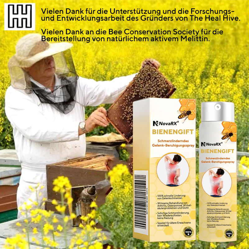 NovaRX® Bienengift SchmerzlinderndesGelenk-Beruhigungsspray