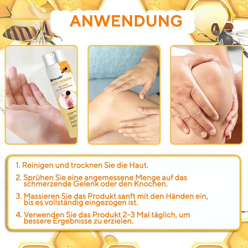 NovaRX® Bienengift SchmerzlinderndesGelenk-Beruhigungsspray