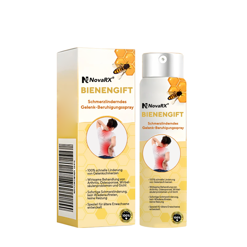 NovaRX® Bienengift SchmerzlinderndesGelenk-Beruhigungsspray