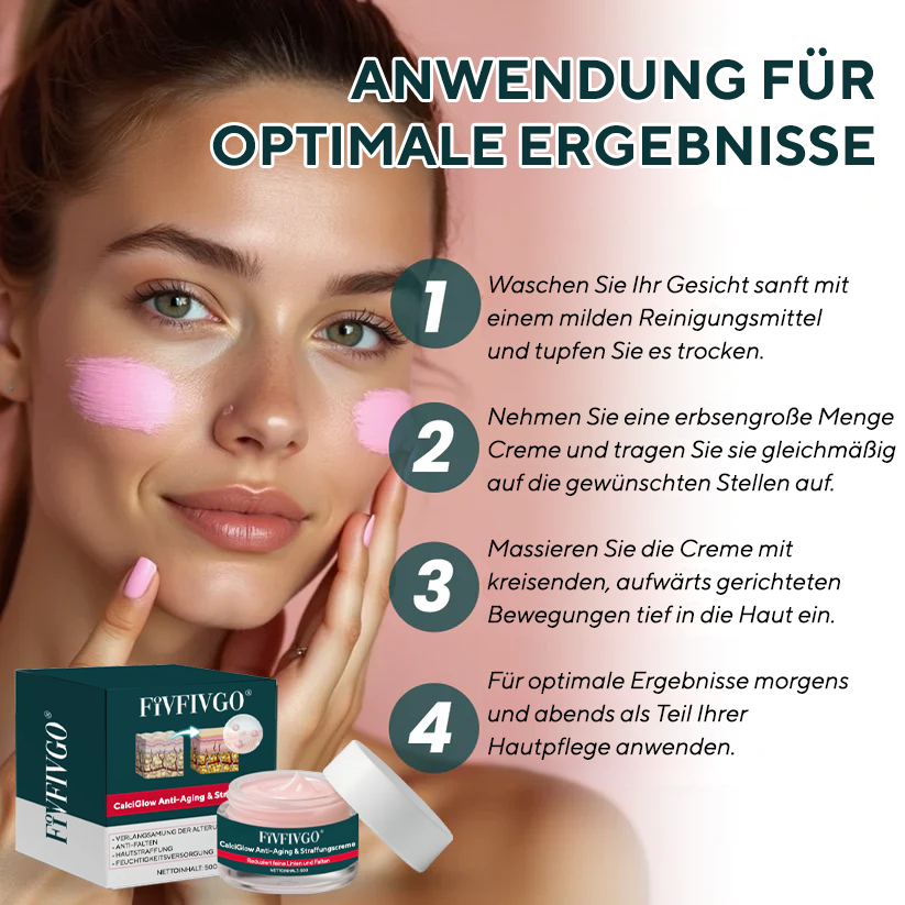 Fivfivgo® CalciGlow Anti-Aging & Straffungscreme