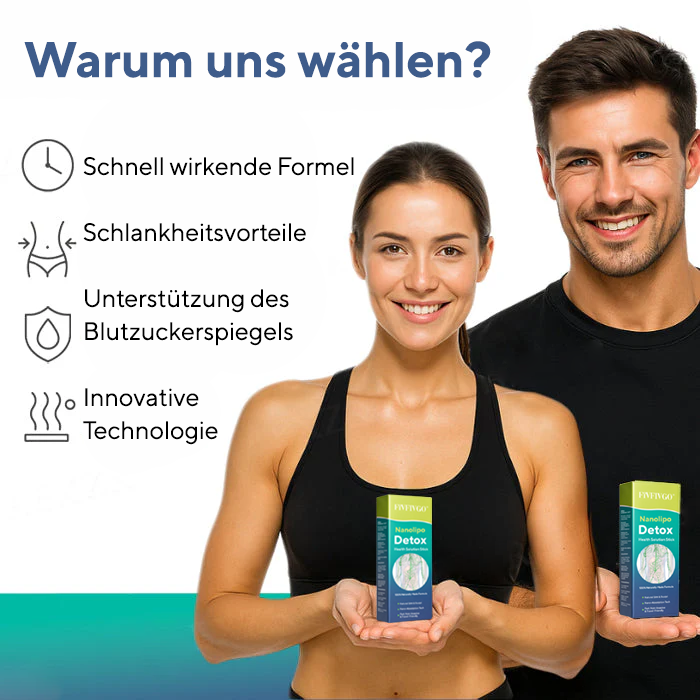Fivfivgo® Nanolipo Detox Gesundheitslösung Stick ✅ Hat bereits über 150.000 Benutzern geholfen, ihr Wohlbefinden wiederzuerlangen