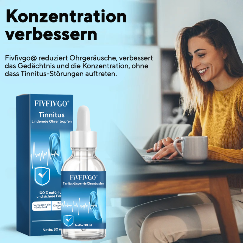 Fivfivgo® Tinnitus-Lindernde Ohrentropfen – weltweit bereits über 120.000 Flaschen verkauft