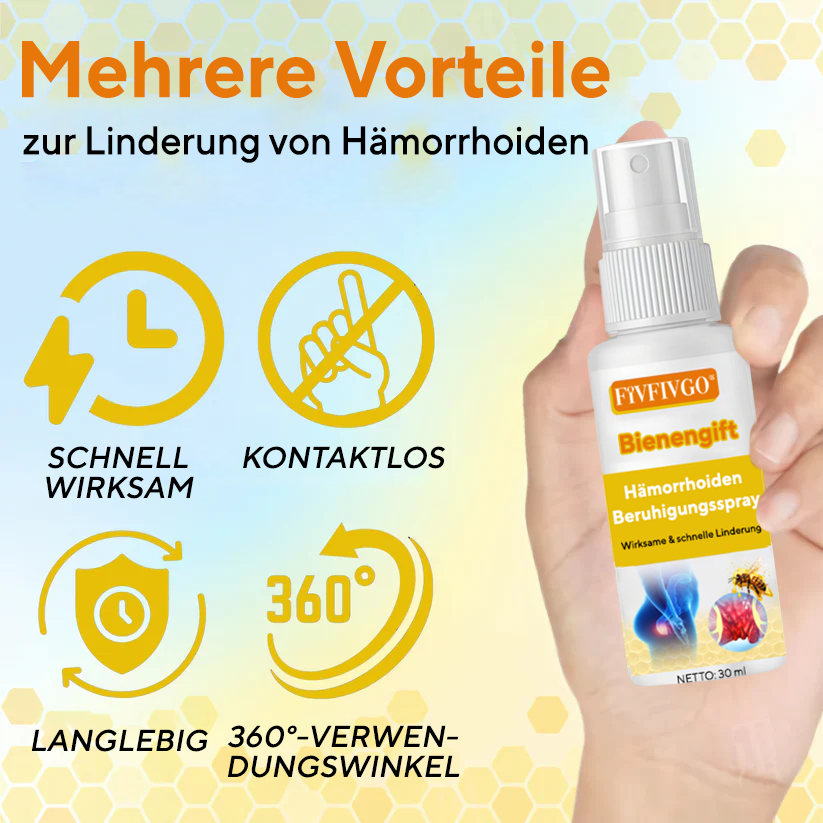 Fivfivgo® Hämorrhoiden-Bienengift-Beruhigungsspray