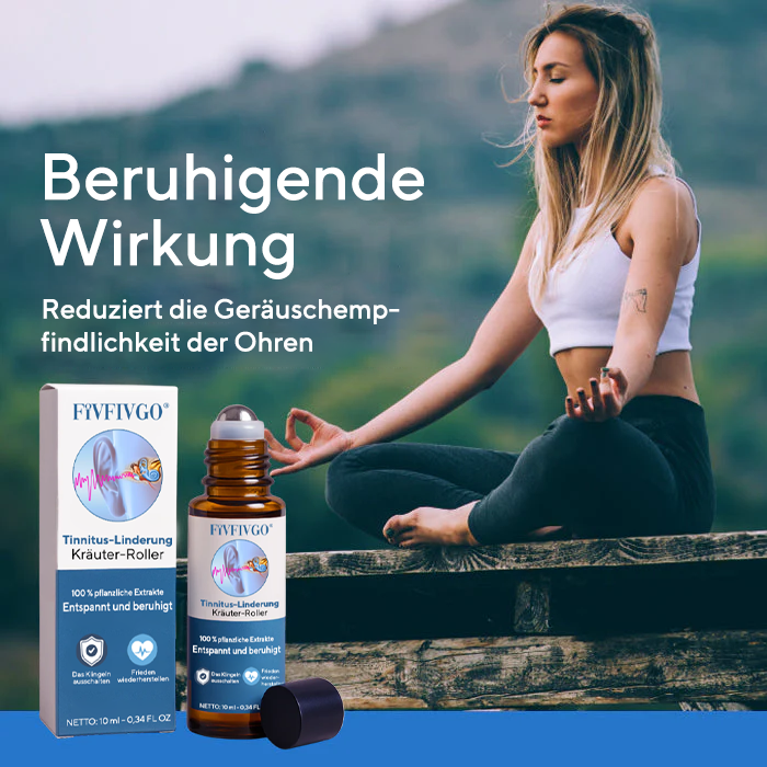 Fivfivgo® Tinnitus-Linderungs Kräuter-Roller – Weltweit bereits über 120.000 Flaschen verkauft