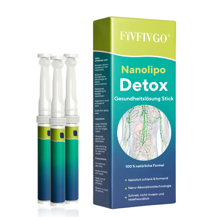 Fivfivgo® Nanolipo Detox Gesundheitslösung Stick ✅ Hat bereits über 150.000 Benutzern geholfen, ihr Wohlbefinden wiederzuerlangen