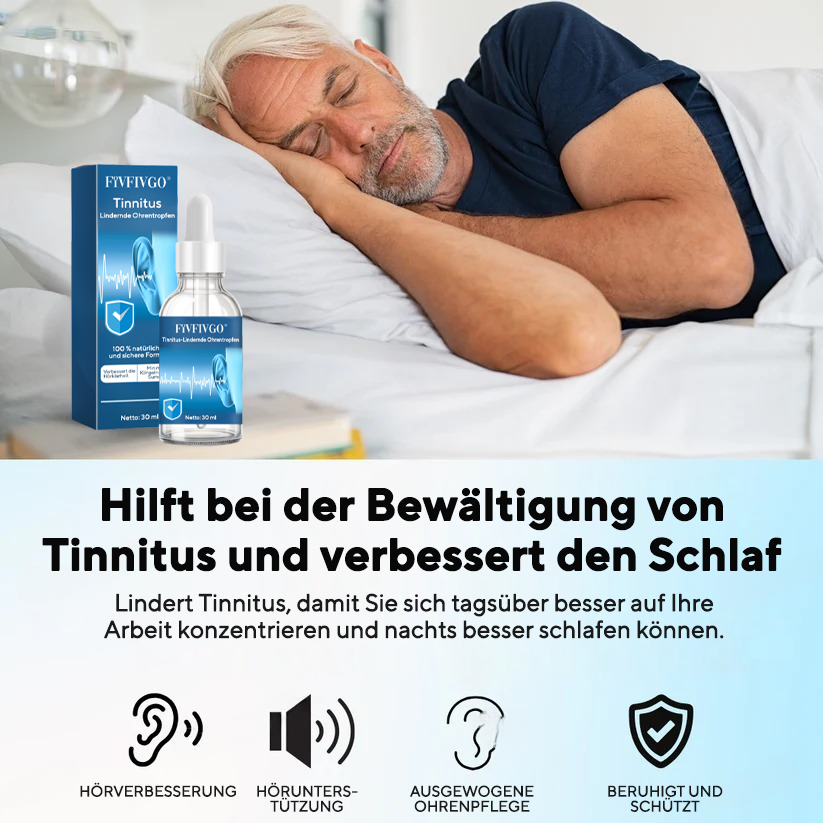 Fivfivgo® Tinnitus-Lindernde Ohrentropfen – weltweit bereits über 120.000 Flaschen verkauft