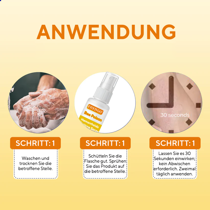 Fivfivgo® Hämorrhoiden-Bienengift-Beruhigungsspray