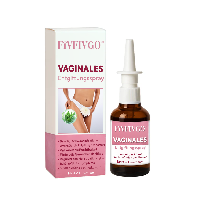 Fivfivgo® Vaginales Entgiftungsspray ✅ Nur einmal pro Woche für sichtbare Veränderungen in 7 Tagen!