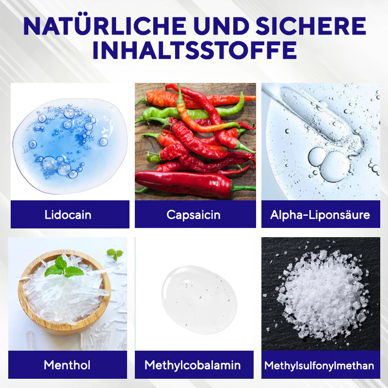 NovaRX® NumbEase Neuropathie-Heilpflaster