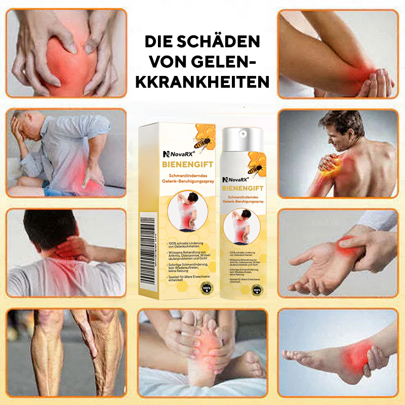 NovaRX® Bienengift SchmerzlinderndesGelenk-Beruhigungsspray