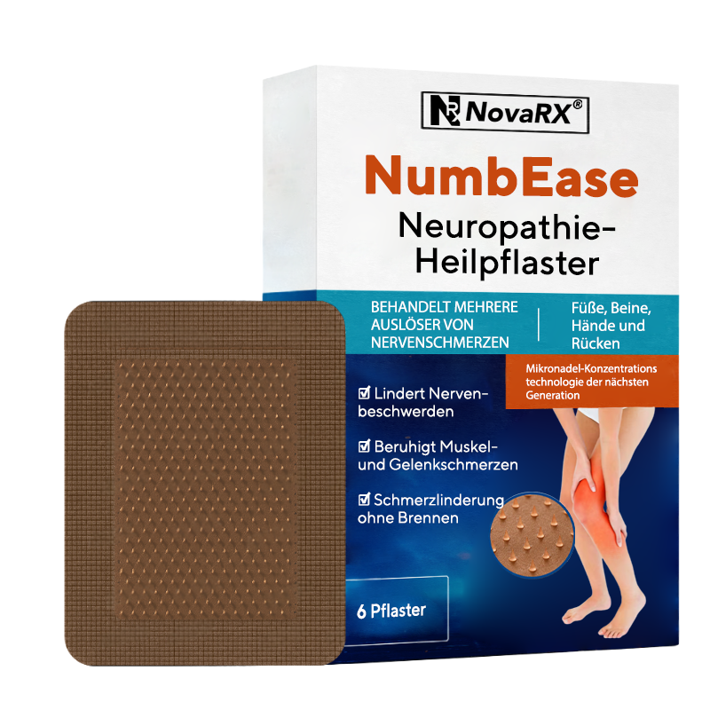 NovaRX® NumbEase Neuropathie-Heilpflaster