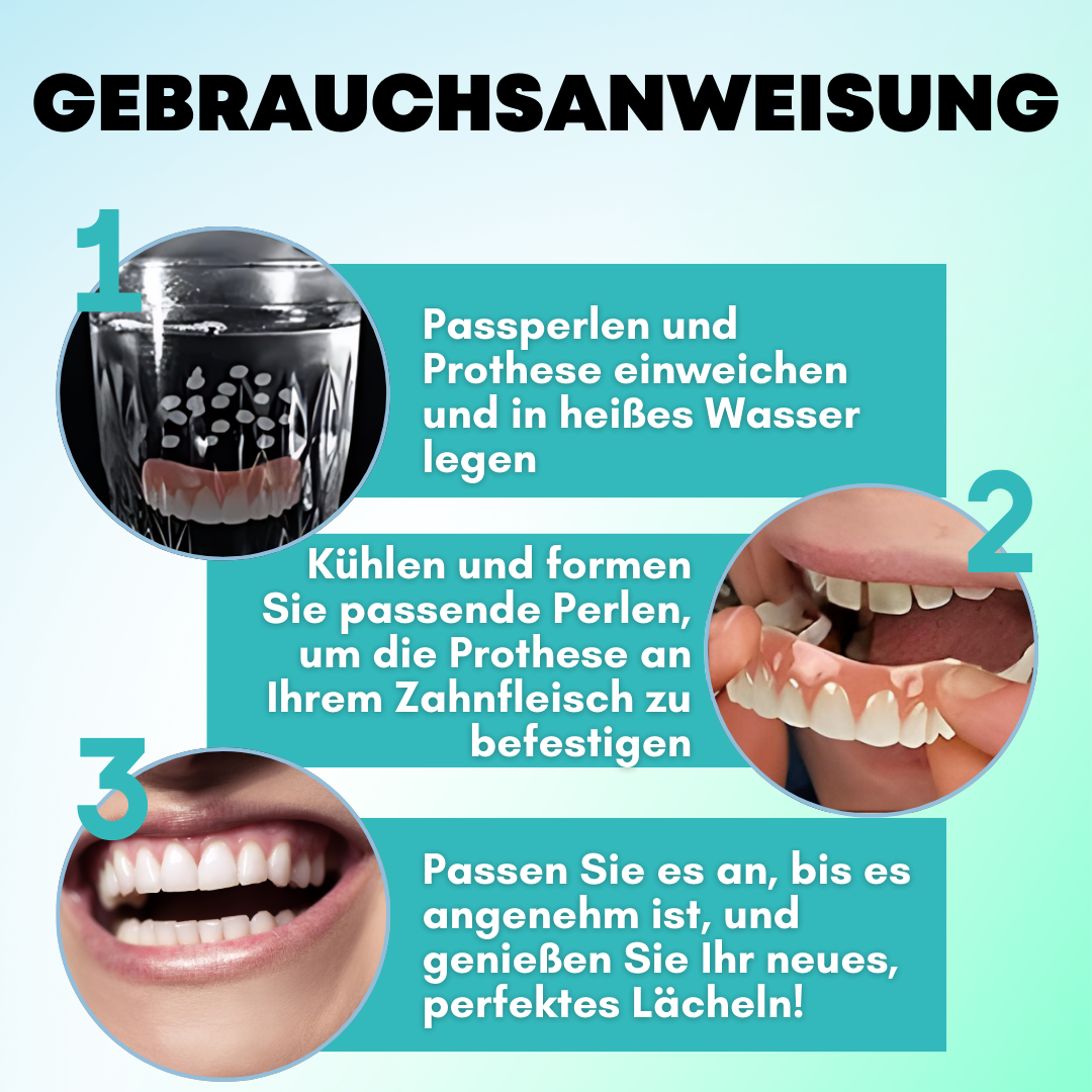 Fivfivgo™ SnapOn Silikon Veneers - Ihr perfektes Lächeln wartet auf Sie! 🦷 Zeitlich begrenzt 50% Rabatt!