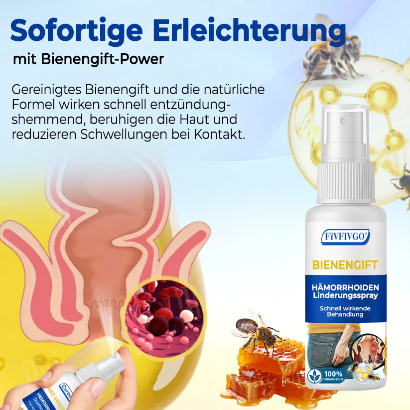 Fivfivgo® Bienengift Hämorrhoiden Linderungsspray