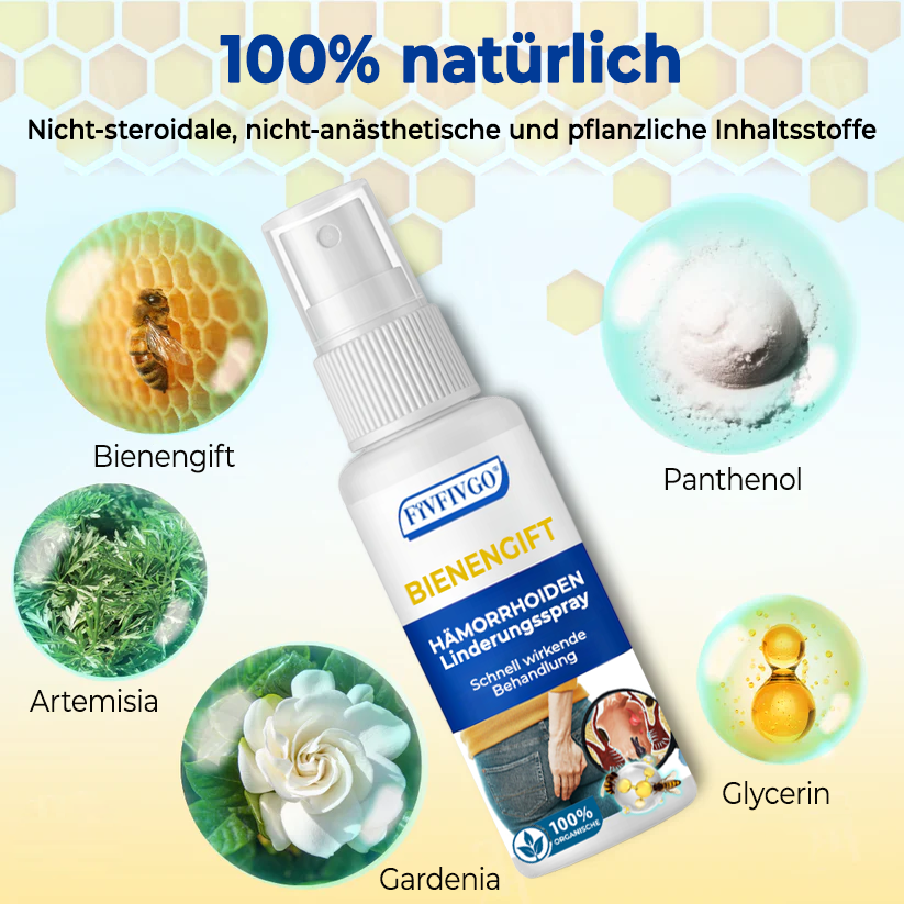 Fivfivgo® Bienengift Hämorrhoiden Linderungsspray