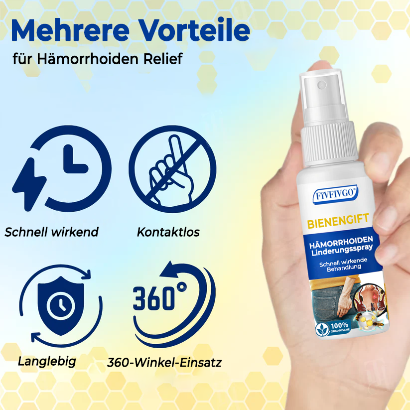 Fivfivgo® Bienengift Hämorrhoiden Linderungsspray