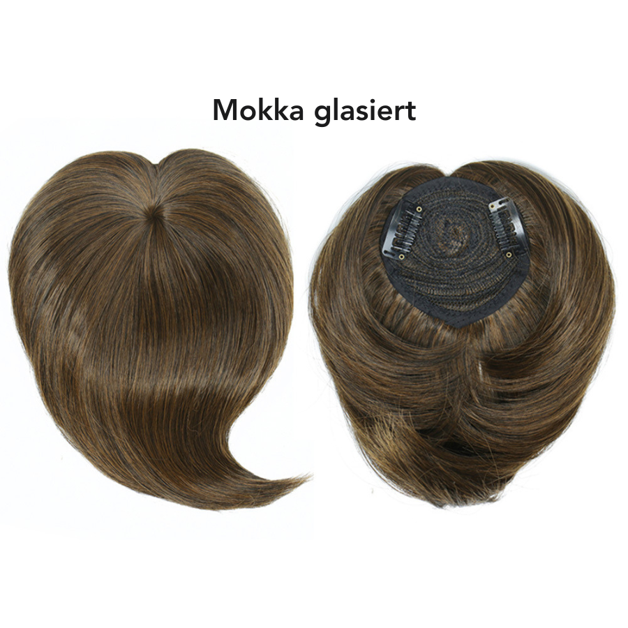 Natürlicher Clip-In Haare Topper