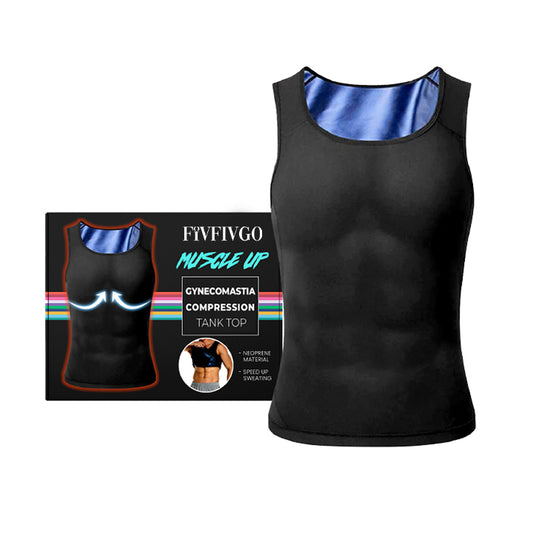Fivfivgo™ Gynecomastia MuscleUp Compression Tank Top