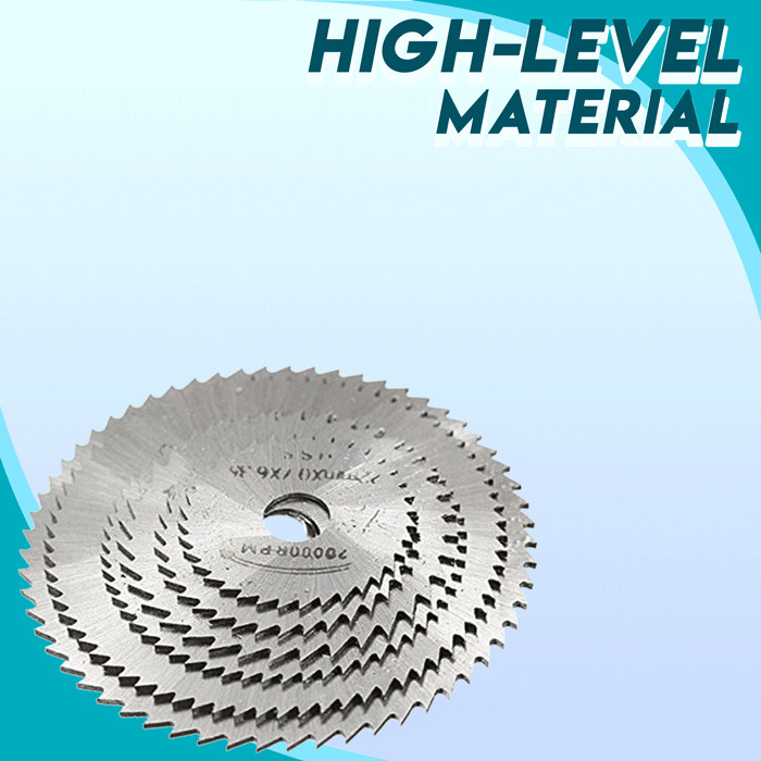 Disc Drill Blades and Mandrel (6pcs Set)