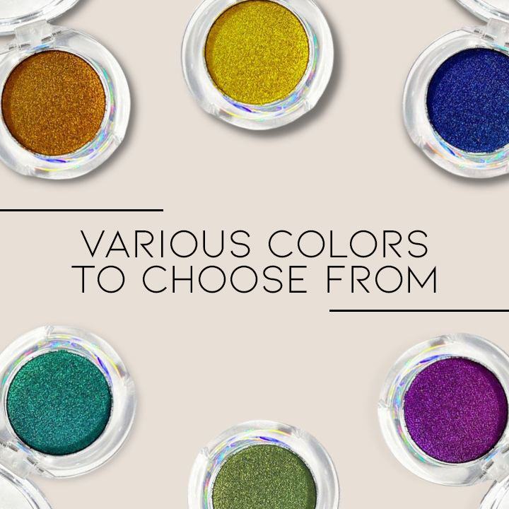 Color Reflect Multichrome Glitter Pressed Eyeshadow Make-up Every Day And Night 