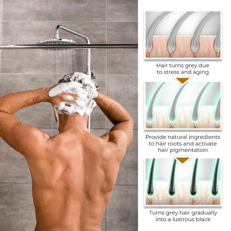 Fivfivgo™ DarkVigor Haare Schwärzungs-Shampoo