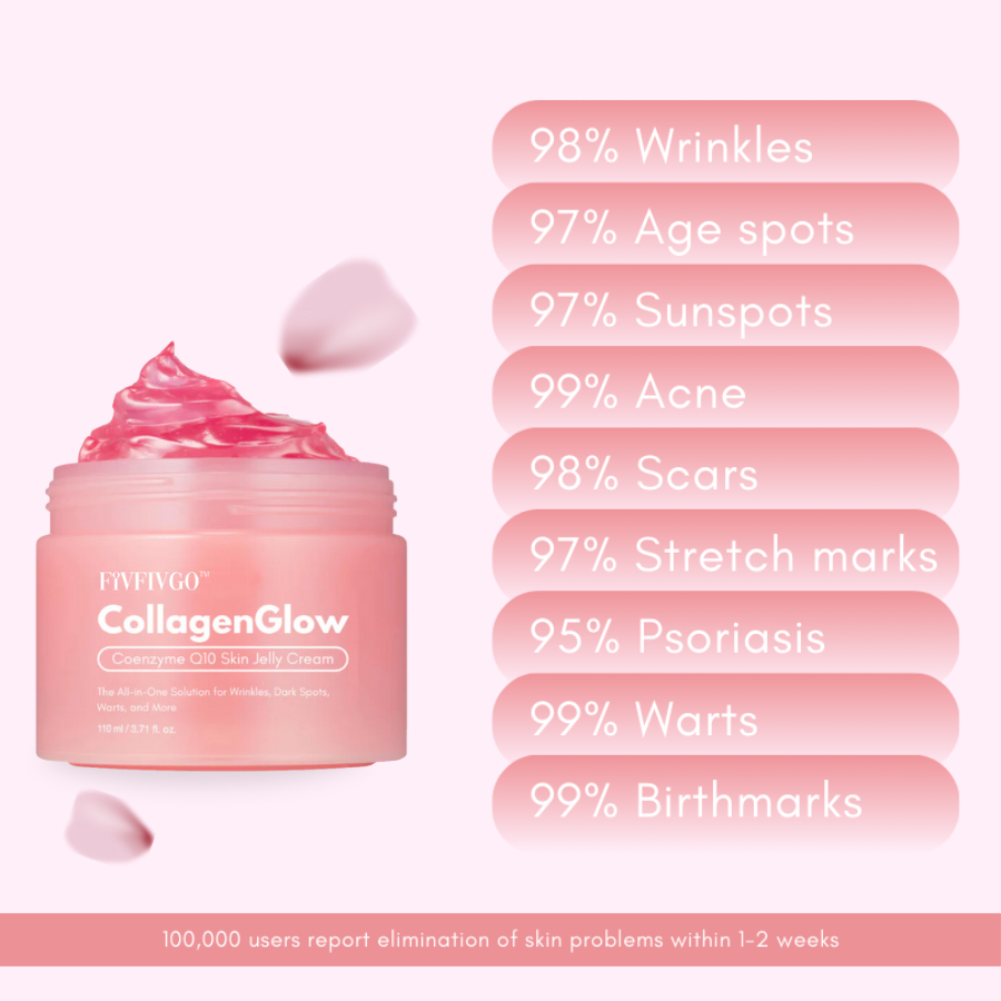 Fivfivgo™ CollagenGlow Coenzym Q10 Haut-Gelee-Creme