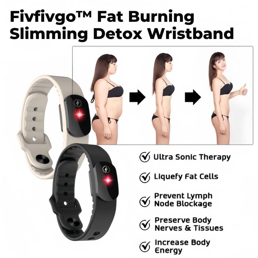 Fivfivgo™ Fat Burning Slimming Detox Wristband(🔥LAST DAY 84% OFF)