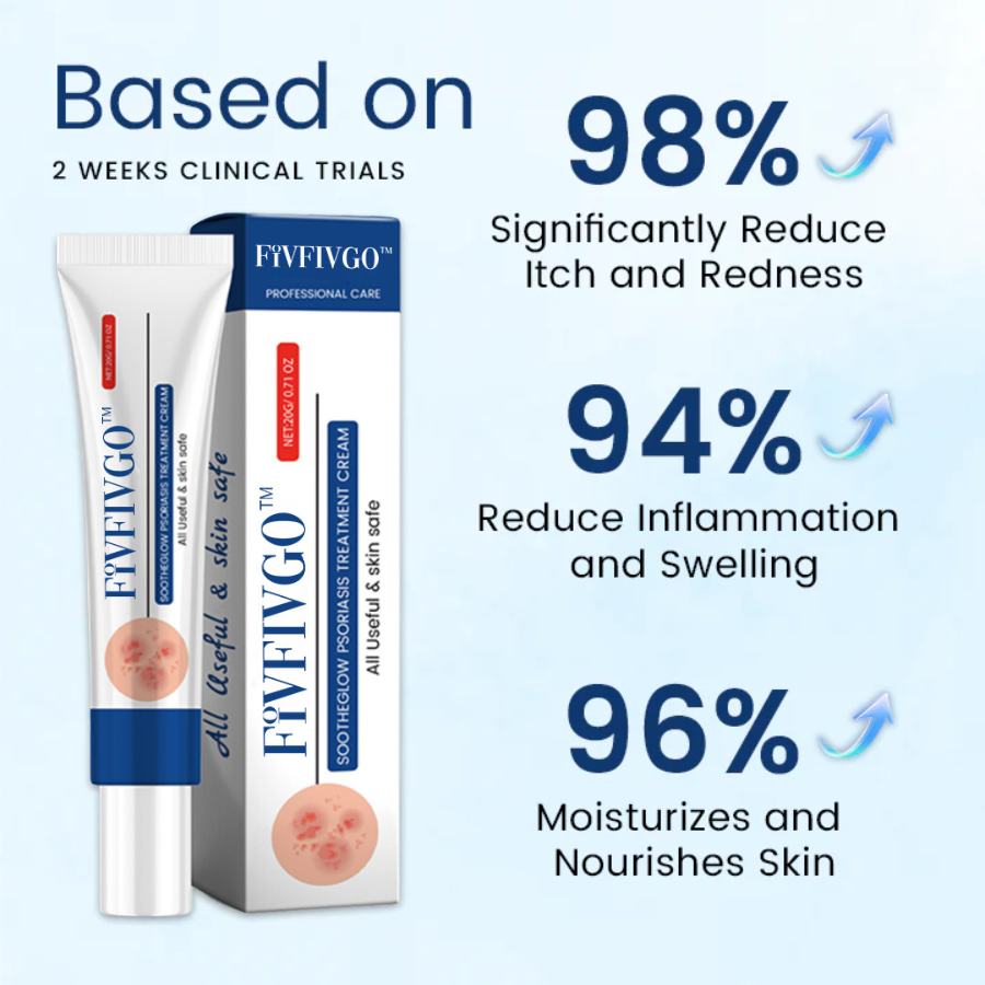 Fivfivgo™ SootheGlow Psoriasis-Behandlungscreme