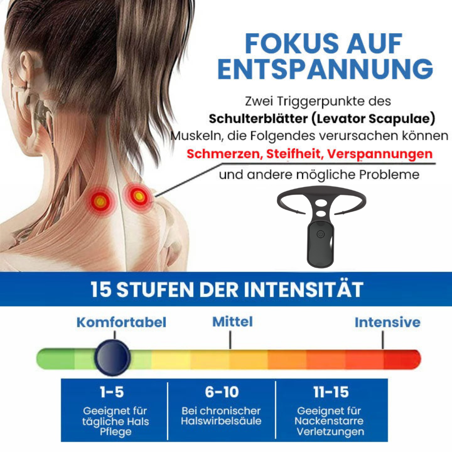Fivfivgo™ Ultraschall-Lymphdrainage-Instrument für den Hals