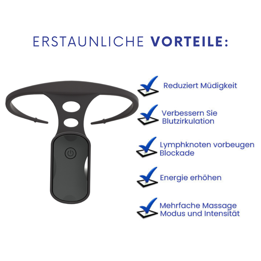 Fivfivgo™ Ultraschall-Lymphdrainage-Instrument für den Hals