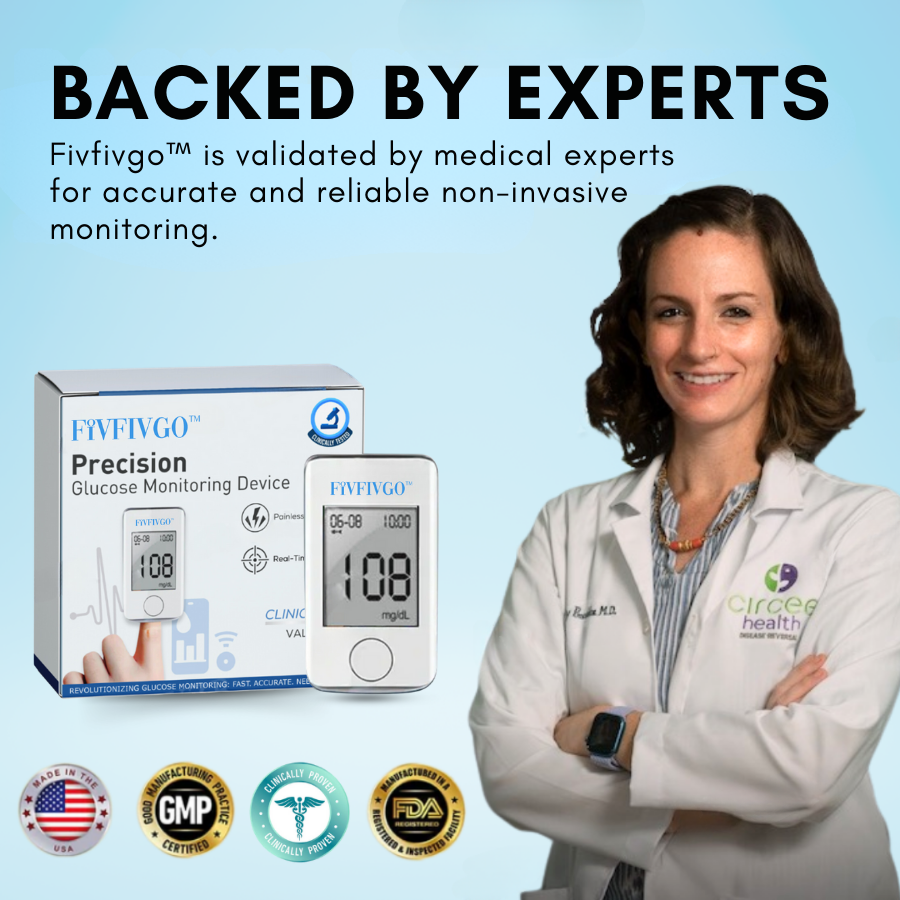 Fivfivgo™ Präzisionsgerät zur Glukoseüberwachung 👩‍⚕️ Von Medizinern empfohlen! 👨‍⚕️