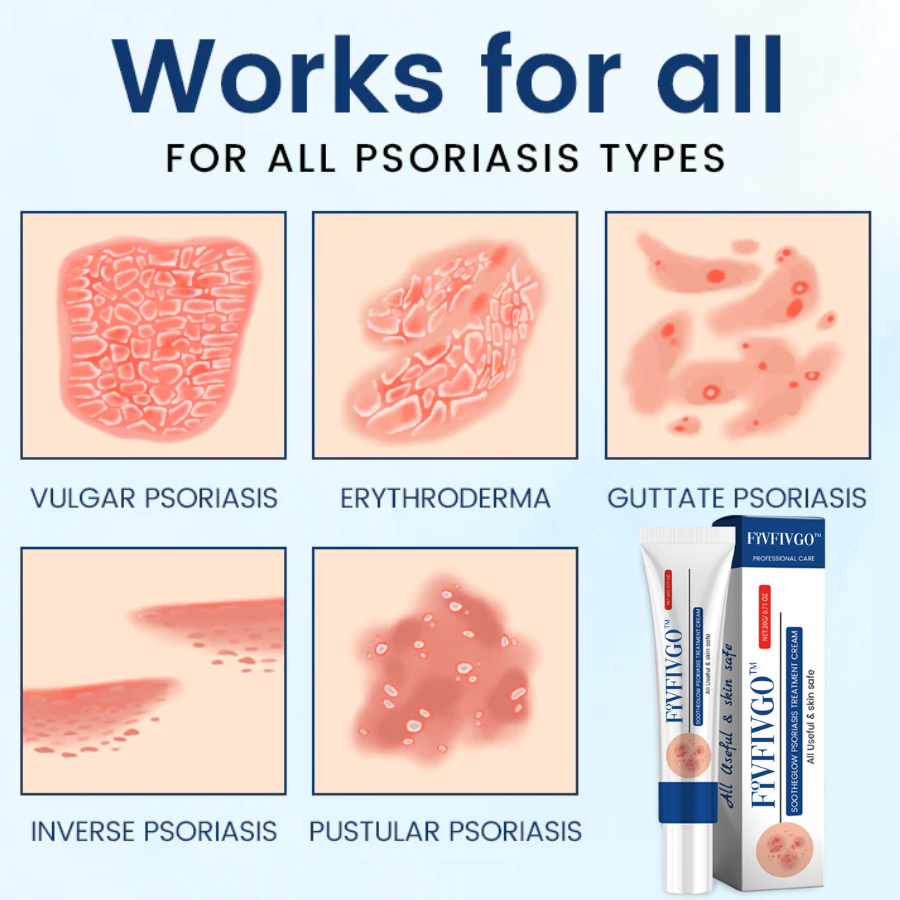 Fivfivgo™ SootheGlow Psoriasis-Behandlungscreme
