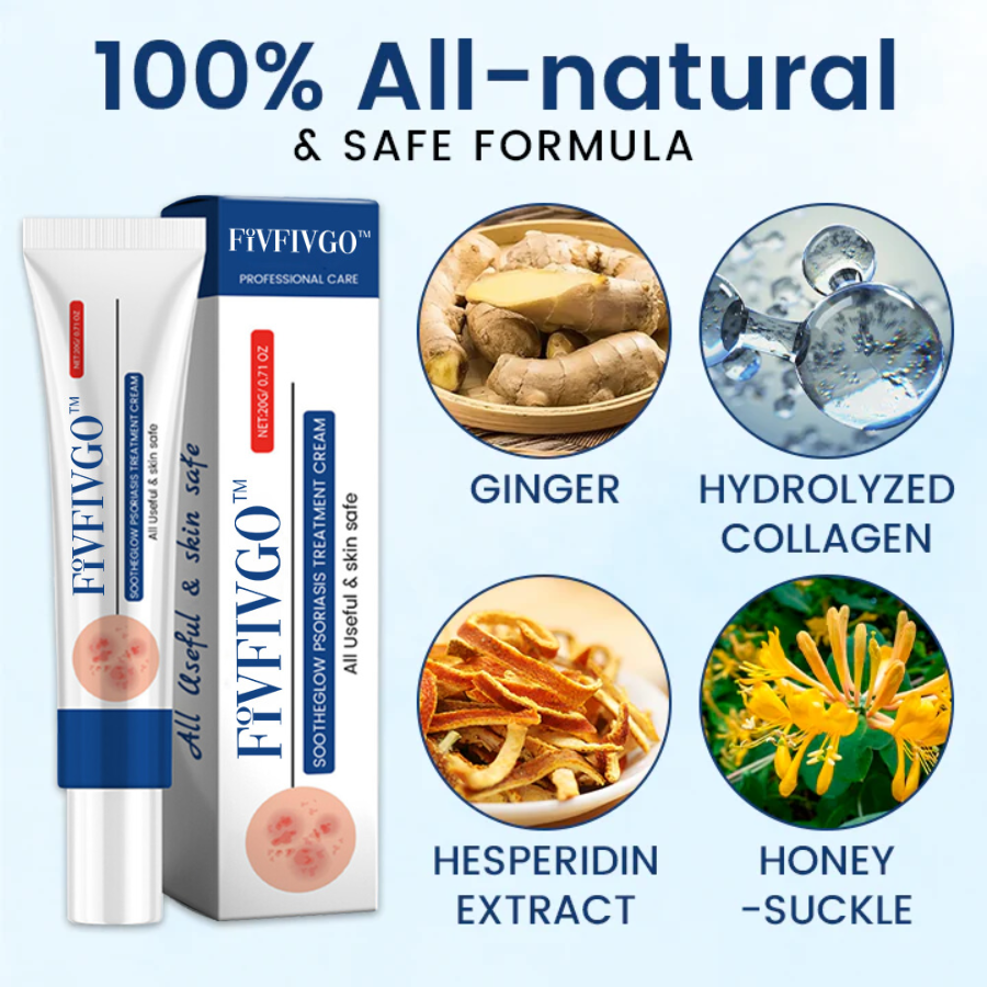 Fivfivgo™ SootheGlow Psoriasis-Behandlungscreme