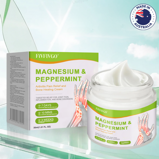 Fivfivgo® Magnesium & Peppermint Arthritis Pain Relief and Bone Healing Cream