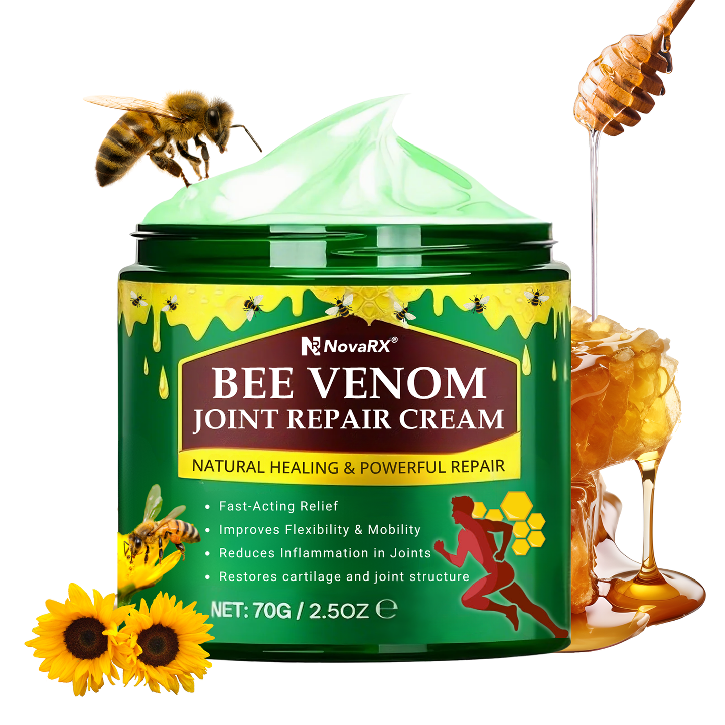 NovaRX® Bee Venom Joint Repair Cream