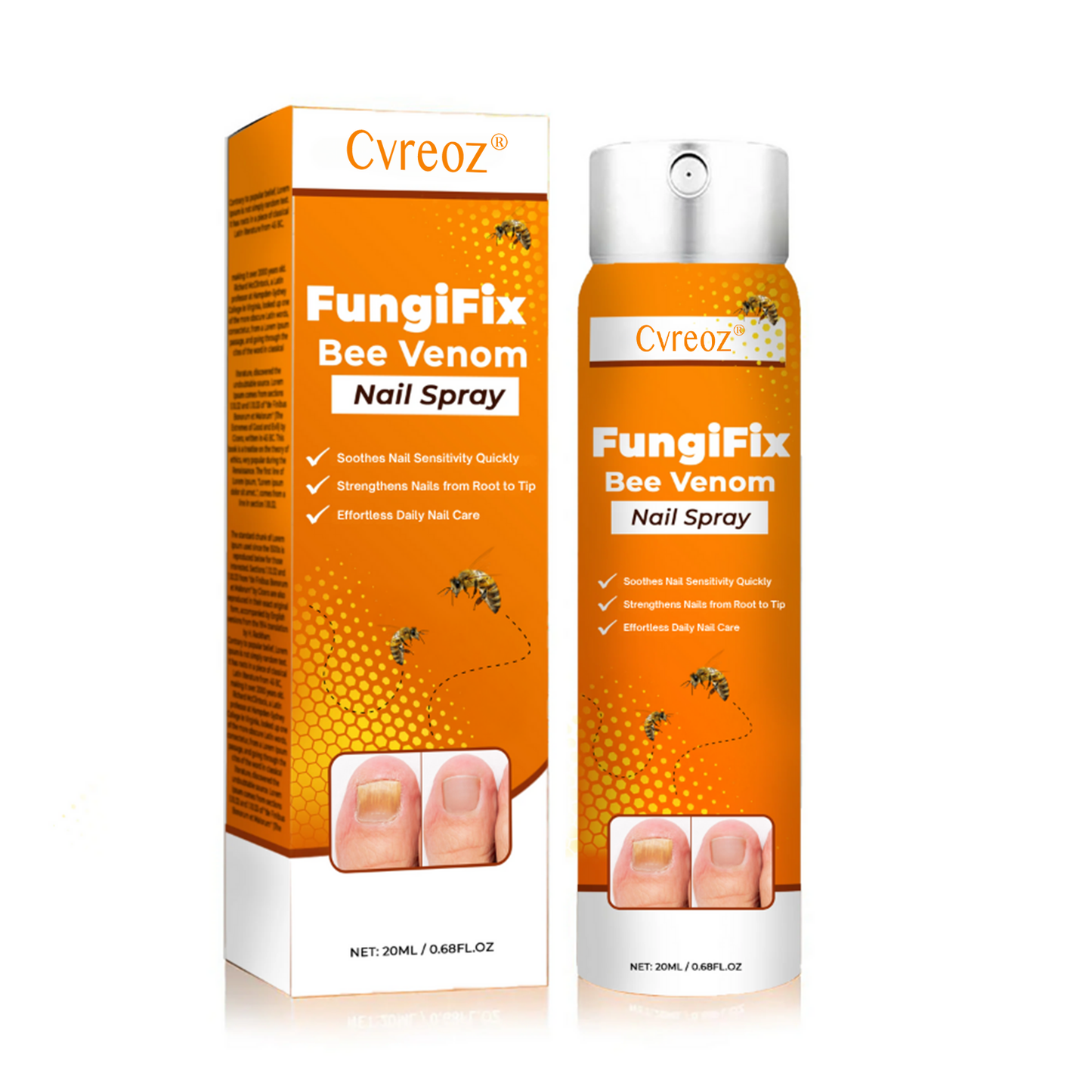 Cvreoz® FungiFix Bee Venom Nail Spray