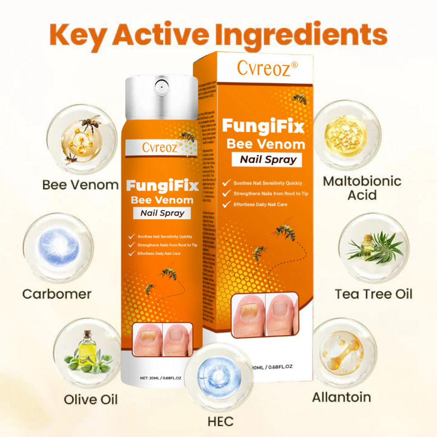 Cvreoz® FungiFix Bee Venom Nail Spray