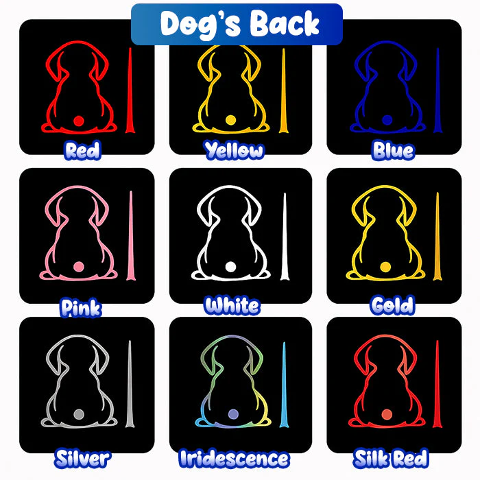 Car Rear Wiper Charming Tail-Wagging Sticker - The Adorable Wag That Turns Heads & Smiles! 🐕✨